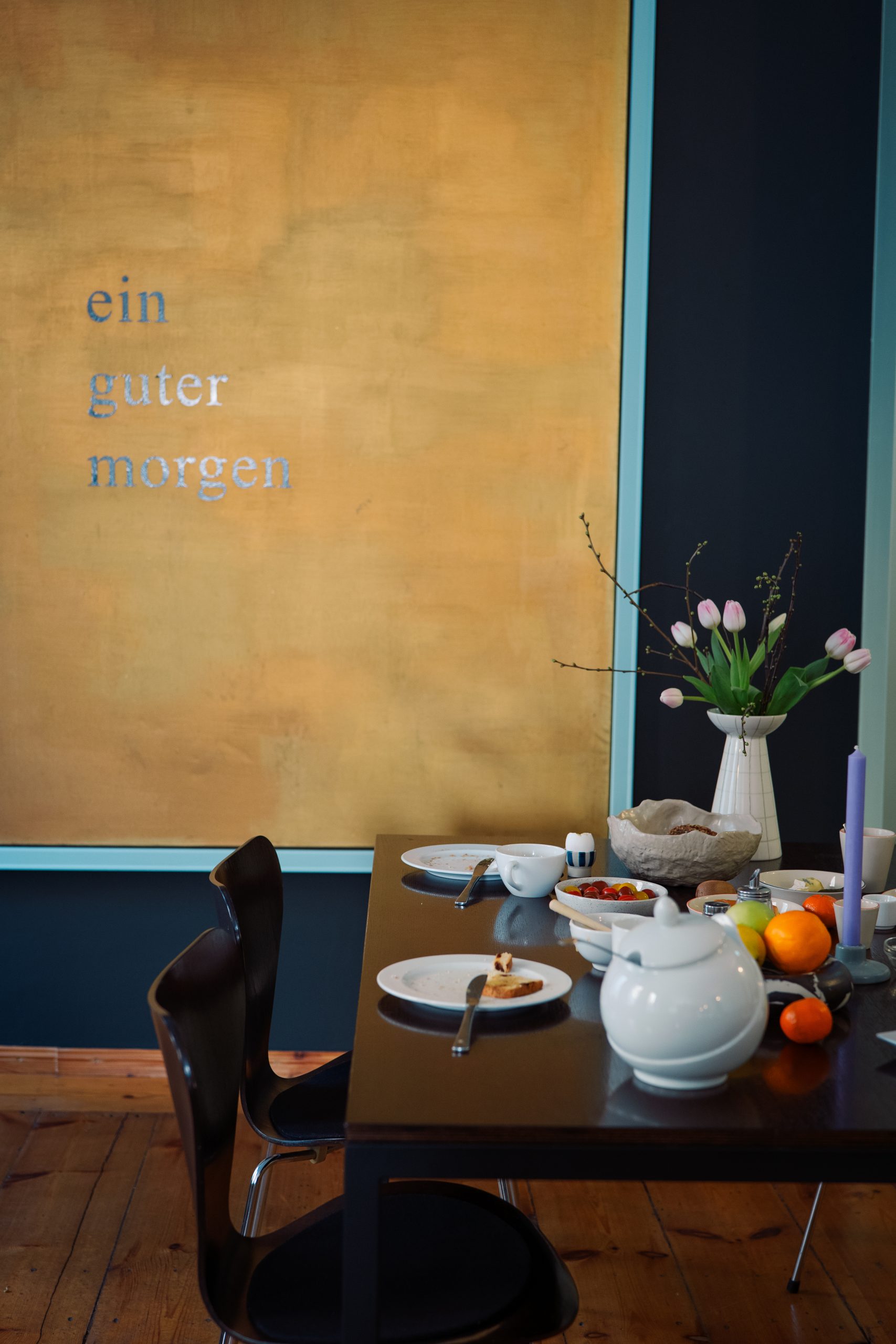 ein guter Morgen Bild im Frühstücksraum
